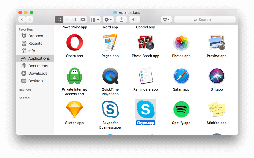 skype for mac downgrade